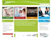 Tablet Screenshot of food-feed.nl